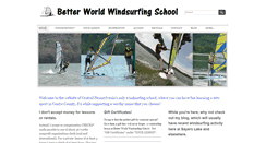 Desktop Screenshot of betterworldwindsurfing.org